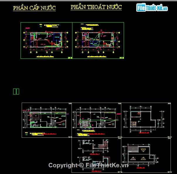 Đồ án,Biệt thự,Bản vẽ kiến trúc bể nước,Bản vẽ kiến trúc biệt thự,4.5x16m